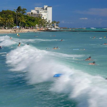 Renovated With City View At Aqua Palms Waikiki Honolulu Extérieur photo